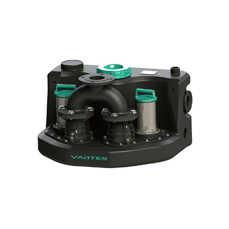 VW80L Permanent Magnet Variable Frequency Conversion Sewage Lifting Pump Station